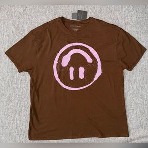 New never worn women’s  Grayson Threads upside down smiley face g-shirt medium